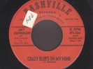 Ohio Bluegrass 45  Jay Johnson & Earl Taylor  CRAZY BLUES  Nashville  hear