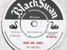 The Maytals John and James UK 1965 Original Black Swan WI-464 Toots
