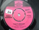 Rosco Robinson - Thats Enough - UK Pye Int