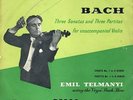 Decca LXT2951-53 - Bach - The Unaccompanied Violin Sonatas - Emil TELMANYI