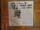 George Lewis with Kid Shots,American Music,RED VINYL,10 Inch LP