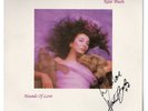 KATE BUSH HOUNDS OF LOVE - SIGNED BY ARTIST VINYL LP (SLEEVE ONLY) 100% ORIGINAL
