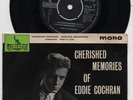EDDIE COCHRAN-CHERISHED MEMORIES OF EDDIE COCHRAN EP-ORIGINAL LIBERTY UK EP