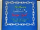 BEETHOVEN The 9 Symphonies SZELL Epic 7 LP set super clean 60s blue labels