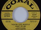 Northern Soul 45 PATTI AUSTIN You're Too Much A Part Of Me CORAL HEAR