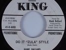 R&B Soul / Northern Soul 45 HANK BALLARD Do It Zula Style KING HEAR VG+