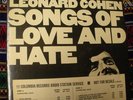 LEONARD COHEN SONGS OF LOVE AND HATE Orig 1971 PROMO LP  FIRST PRESS   NM BEAUTY