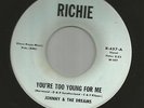 DOOWOP BW / MOD INSTRO--JOHNNY & THE DREAMS --HEAR BOTH--1961 RICHIE