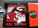 METALLICA  kill em all  LP  Orange Vinyl