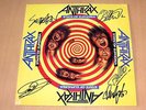 ANTHRAX - State of Euphoria LP 1st Press + Autogramme, signed by all, RAR