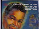 BROOK BENTON: It's Just A Matter Of Time LP (laminated cover, disc close to M-)