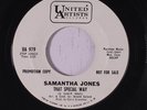rare Soul 45 SAMANTHA JONES that special way UA Listen