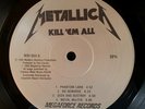 METALLICA Kill Em' All Original MRI-069 1983 Lp EX++