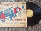 RED GARLAND TRIO - Groovy. UK Esquire LP. Jazz 32-056. 1957.