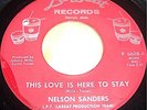 Nelson Sanders This Love Is Here To Stay on LA BEAT Detroit NORTHERN SOUL HEAR