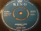JACKIE OPEL . CRY  ME  A   RIVER / ETERNAL LOVE . KING  KG.1011   .  EX+