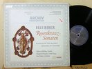 Archiv SAPM 198422/23  H.I.F. Biber Rosary VIOLIN Sonatas MELKUS ROGG 2LP NM