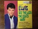 Elvis Presley Rare New Zealand EP See The USA The Elvis Way Near Mint 1965