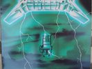 Metallica - Ride the Lightning - pochette verte - album Lp 33 - 1984