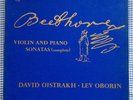 DAVID OISTRAKH & OBORIN Beethoven Compl. Sonatas   Philips US-1970s 4-LPs NM-
