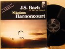 HARMONIA MUNDI HM 381-83 BACH SIX SUITES FOR SOLO CELLO HARNONCOURT 3LP NM