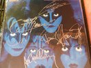 Kiss GAI AUTHENTICATED SIGNED CREATURES OF THE NIGHT LP BEAUTY SIGNED IN SILVER