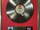 Metallica Kill Em All Music for Nations Records goldene Schallplatte gold record