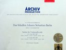 PIERRE FOURNIER / Bach Cello Suites No.1 & 2 / German Archiv Red Stereo 198 186