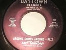 Funk 45 ARTHUR MONDAY ART Around Comes Around BAYTOWN RARE ORIGINAL HEAR