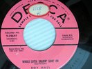 Roy Hall ROCKABILLY 45 whole lotta shakin goin on DECCA Rockabilly #BB450