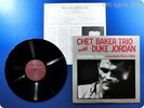 CHET BAKER TRIO with DUKE JORDAN September Song 1983 MMLP-105 JP JAZZ j1185