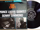 PRINCE LASHA QUINTET SONNY SIMMONS The Cry Japan 1st press 1965 Spiritual Jazz