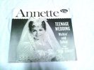 Annette (Funicello) Teenage Wedding Picture Sleeve (NO 45-Just Sleeve) NICE