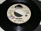 Scarce MUSTANG 45 rpm THE SHINDIGS WOLFMAN Thunder Reef White Labl SURF B Fuller