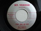 MINT- MONSTER ROCKABILLY 45 Billy Barnette - Stomp Shake & Twist   Mt. Vernon