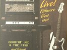 Country Joe & The Fish-Live Fillmore West 1969-Vanguard 139/140-2LP POSTER