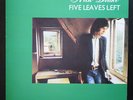 NICK DRAKE - FIVE LEAVES LEFT - RARE UK 3rd PRESSING - PALM TREE LABEL