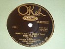LONNIE JOHNSON SPENCER WILLIAMS DEATH IS ON YOUR TRACK 78 RPM MINT
