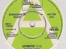JACKSON FIVE - SKYWRITER - ORIG 1973 TAMLA MOTOWN G/W DEMO NEAR MINT