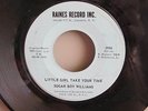 NEW YORK BLUES 45: SUGAR BOY WILLIAMS on RAINES Little Girl Take Your Time