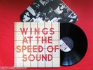 WINGS AT THE SPEED OF SOUND NM UK 1ST LP 1976 + INNER SLEEVE PAUL McCARTNEY