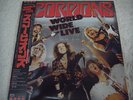 SCORPIONS-World Wide Live Japan 1st.Press w/OBI.Poster Judas Priest Accept