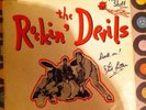 THE ROCKIN DEVILS  BRING BACK ROCK N ROLL LP RARE SIGNED  HOT STUFF PRESSING