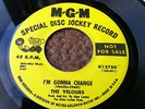 the velours US DJ 45 MGM northern soul I'm gonna change /dont pity me K13780