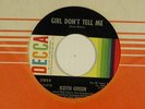 KEITH GREEN rock 45 GIRL DON'T TELL ME / HOW TO BE YOUR GUY DECCA VG++/VG+