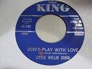 LITTLE WILLIE JOHN Don't play With love 45 KING northern soul VG+