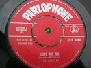 THE BEATLES LOVE ME DO PT TAX CODE RED PARLOPHONE