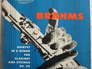 WLACH/VIENNA KONZERTHAUS QT - Brahms: Clarinet Quintet in B Minor - mono LP