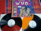 1974 The WHO  TALES From The WHO Translucent Dbl. LP Record Album  Orange & Blk.