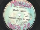 CLAUDE FRANCOIS - SP PROMO du CHILI - 